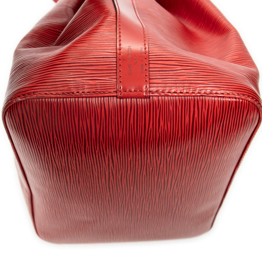 Shoulder Bag Noe PM Red Epi