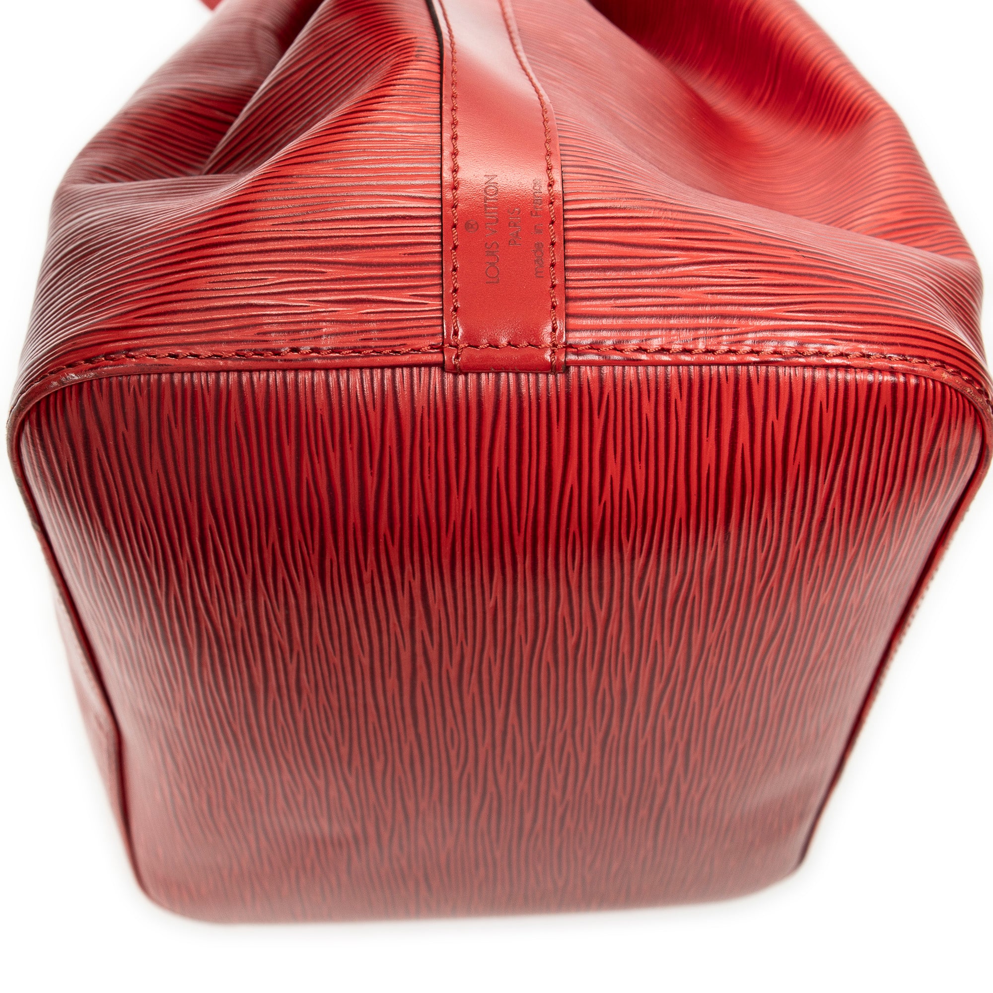 Shoulder Bag Noe PM Red Epi