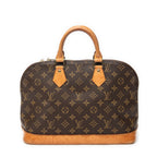 Handbag Alma PM Brown Monogram Canvas