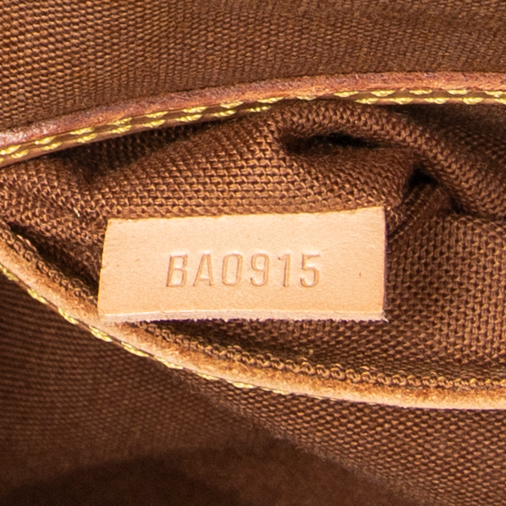Handbag Alma PM Brown Monogram Canvas