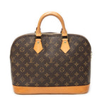 Handbag Alma PM Brown Monogram Canvas