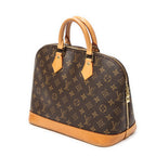 Handbag Alma PM Brown Monogram Canvas