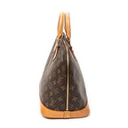 Handbag Alma PM Brown Monogram Canvas