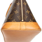 Handbag Alma PM Brown Monogram Canvas
