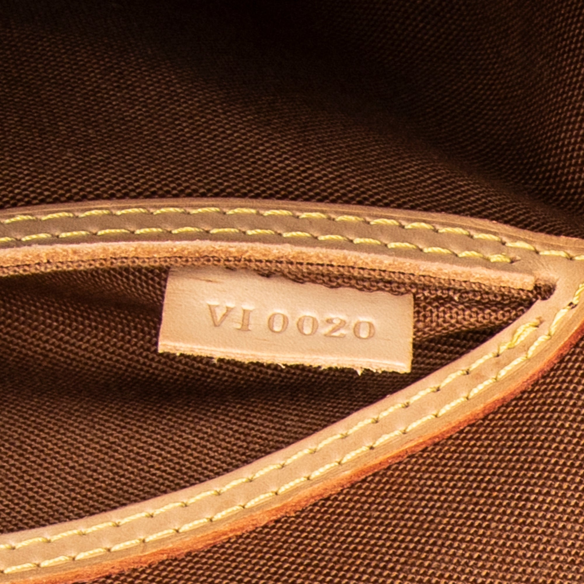 Handbag Alma PM Brown Monogram Canvas