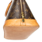 Handbag Alma PM Brown Monogram Canvas