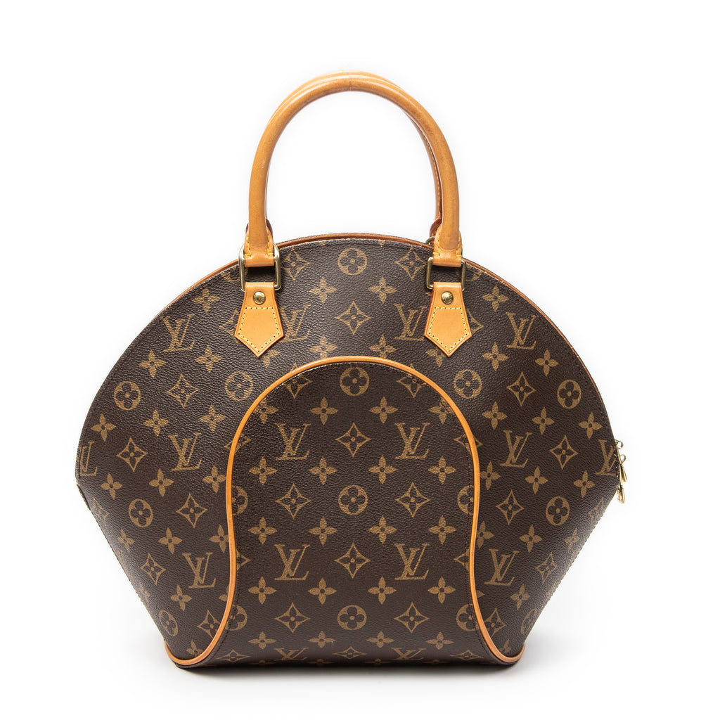 Handbag Ellipse MM Brown Monogram Canvas