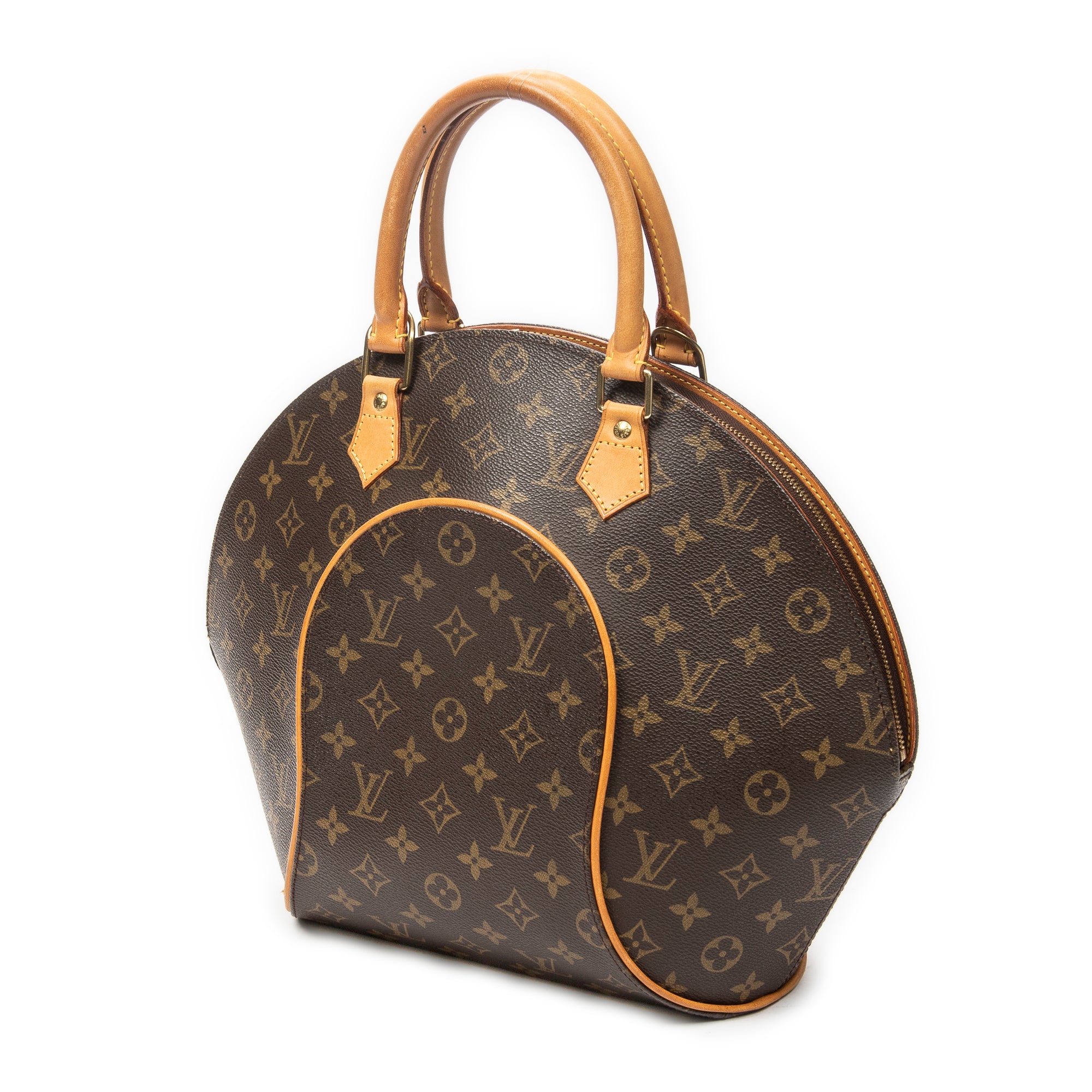 Handbag Ellipse MM Brown Monogram Canvas