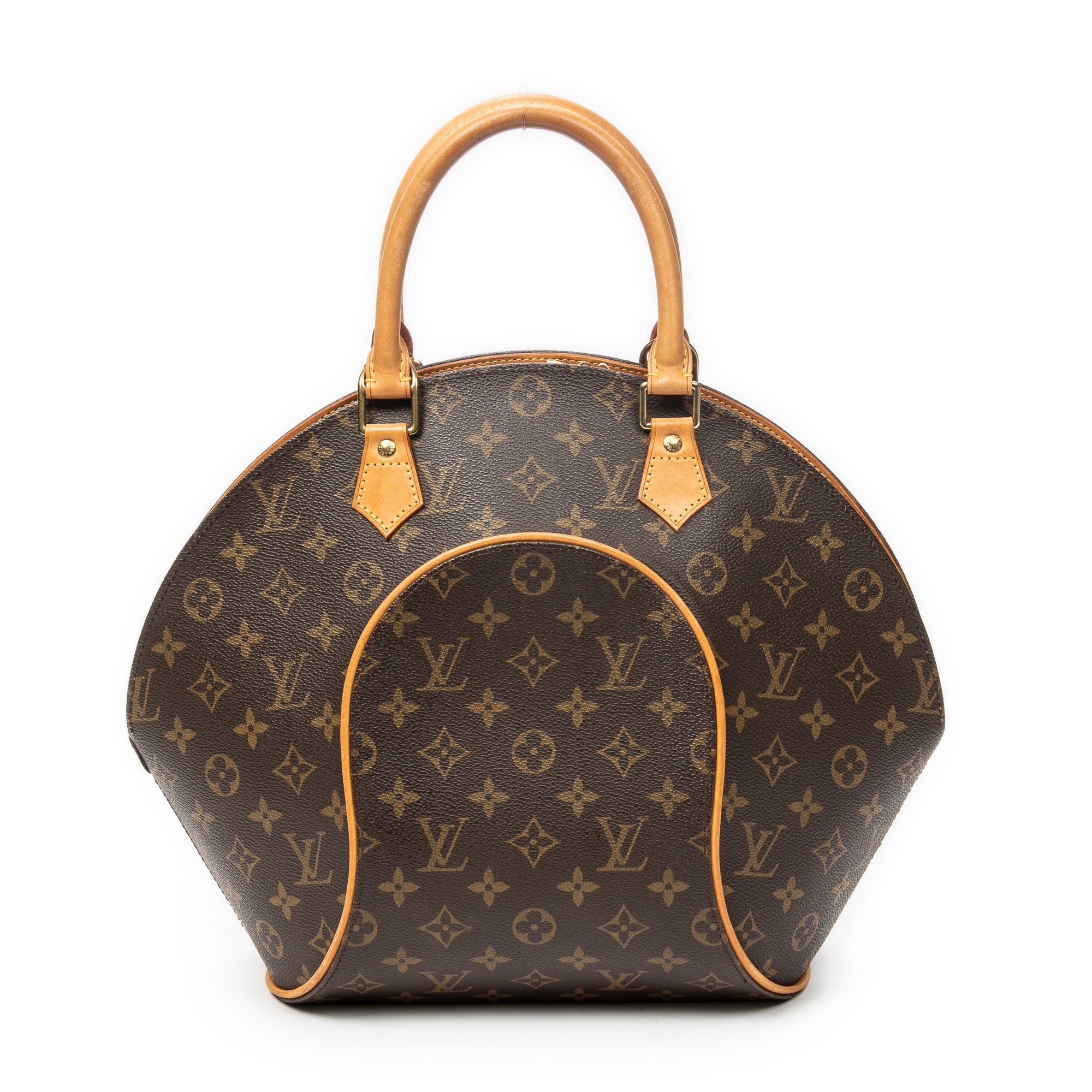 Handbag Ellipse MM Brown Monogram Canvas