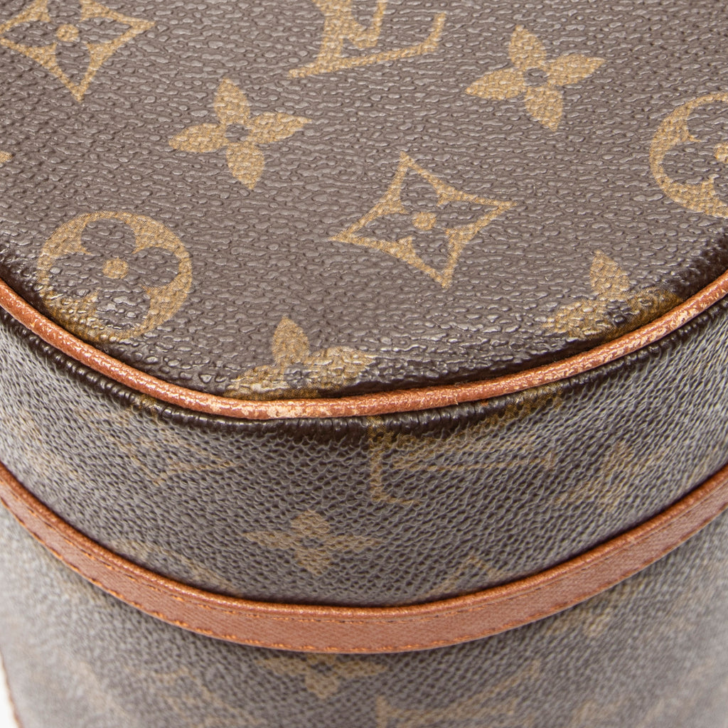 Handbag Papillon 26 Brown Monogram Canvas