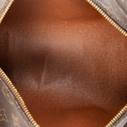 Handbag Papillon 26 Brown Monogram Canvas