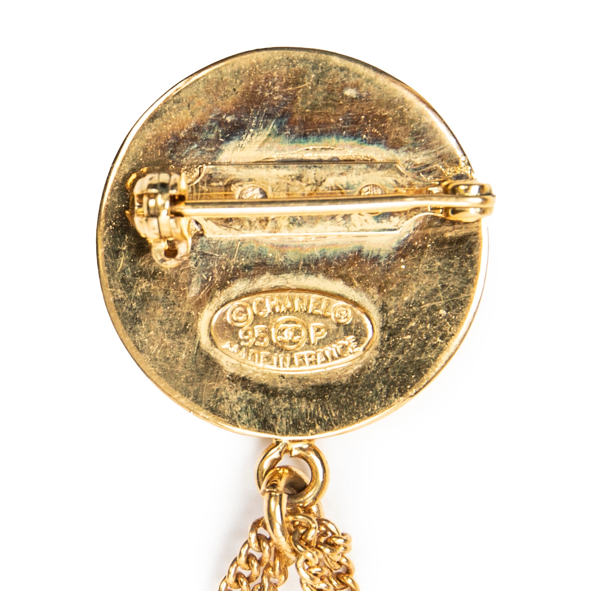 Brooch Bag Motif Brooch Pin Gold Gold Plated