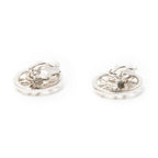 Earrings CC Wheels Clip On Earrings Silver Silver Plated