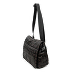Shoulder Bag New Travel Line Flap Messenger Dark Brown Travel Line Nylon Canvas