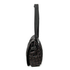 Shoulder Bag New Travel Line Flap Messenger Dark Brown Travel Line Nylon Canvas