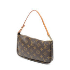 Pouch Pochette Accessoires Brown Monogram Canvas