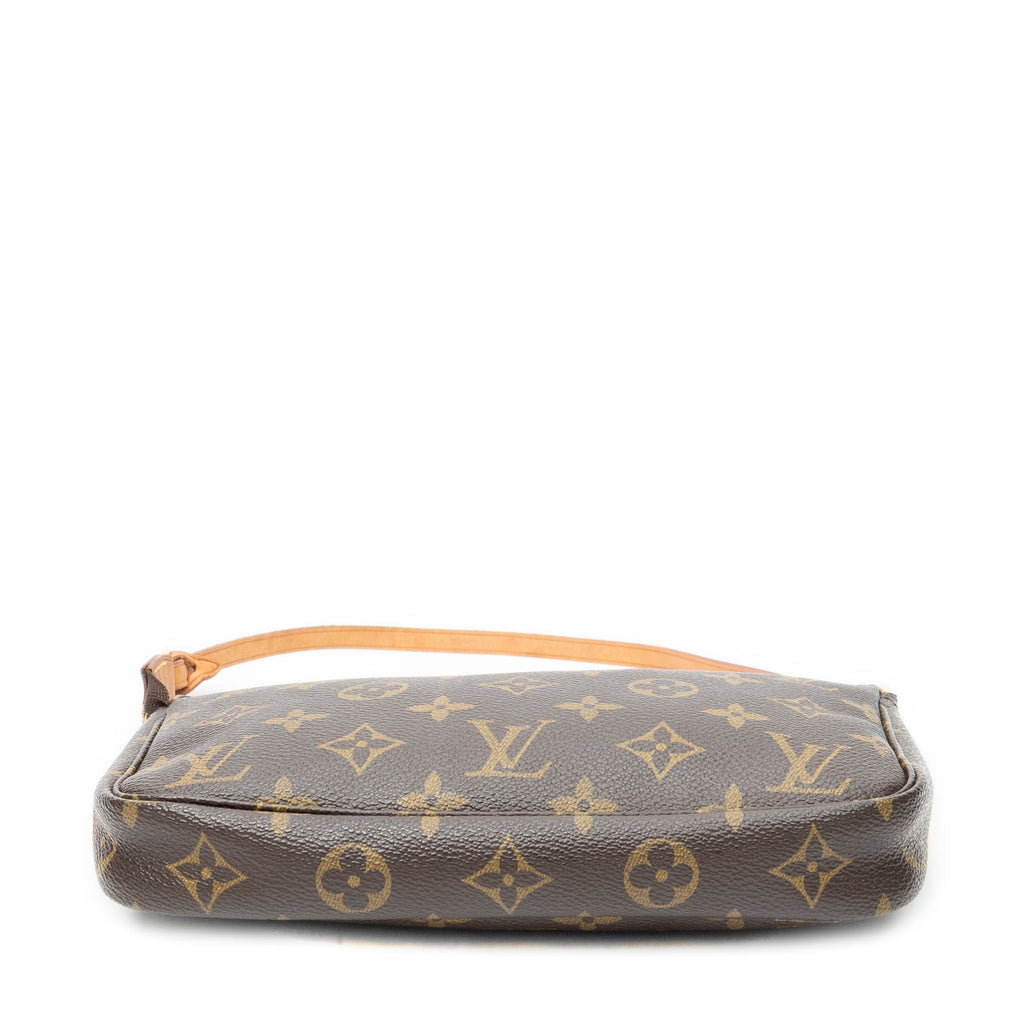 Pouch Pochette Accessoires Brown Monogram Canvas