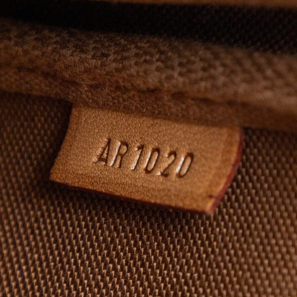 Pouch Pochette Accessoires Brown Monogram Canvas