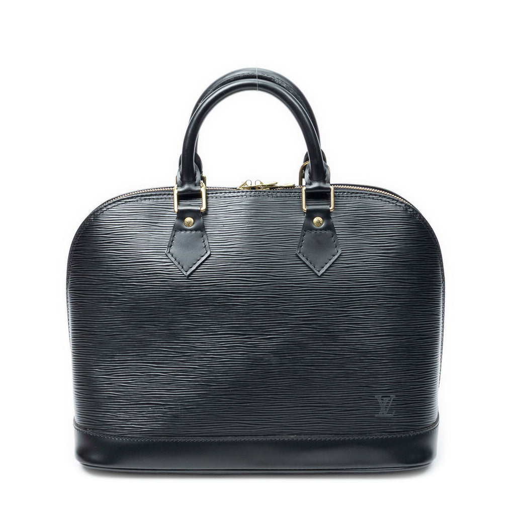 Handbag Alma PM Black Epi