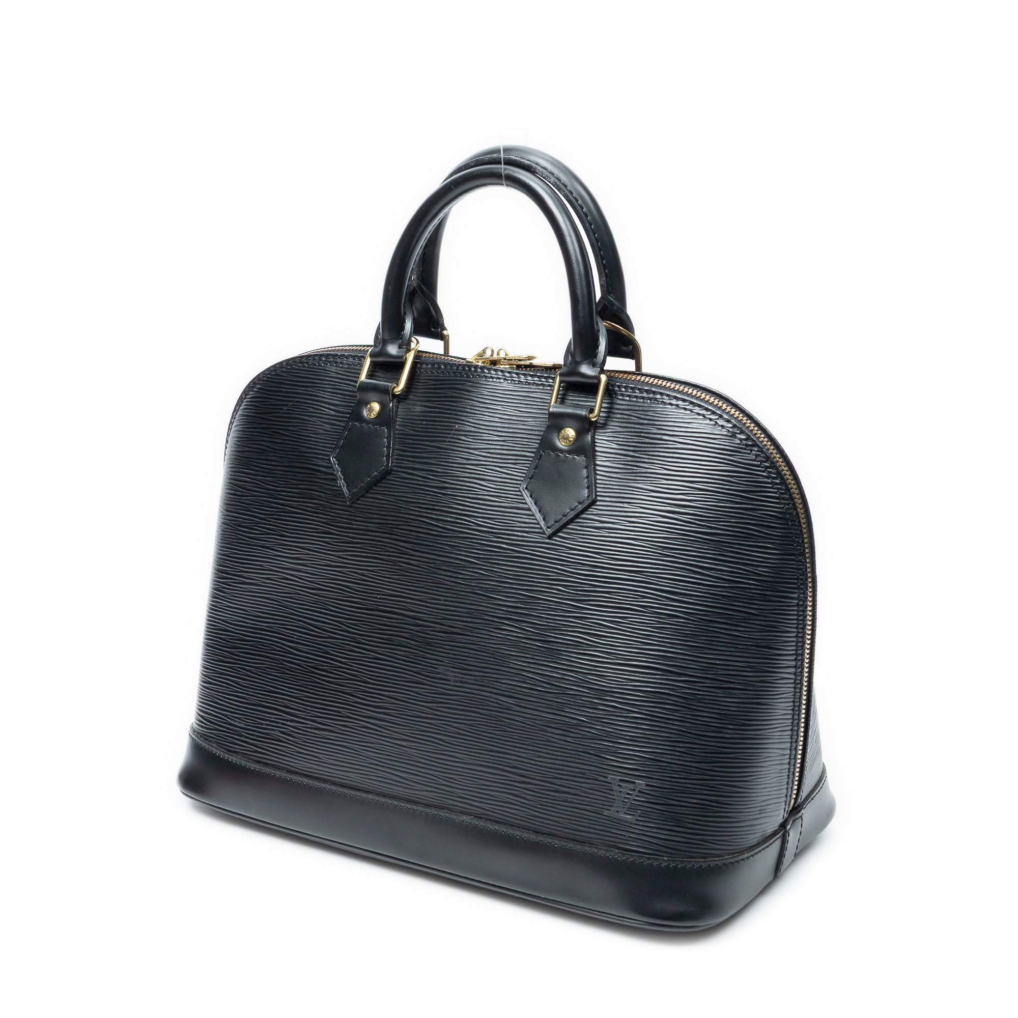 Handbag Alma PM Black Epi