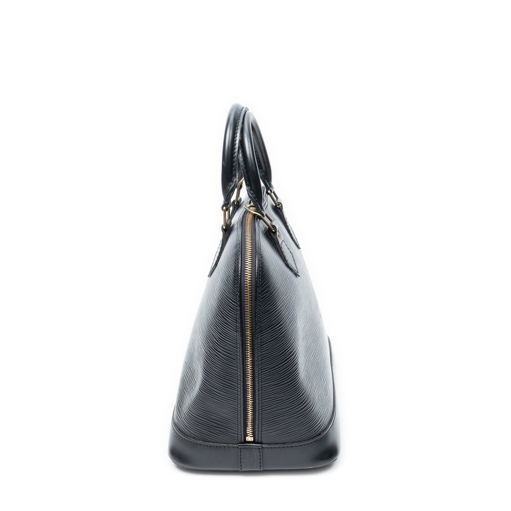 Handbag Alma PM Black Epi