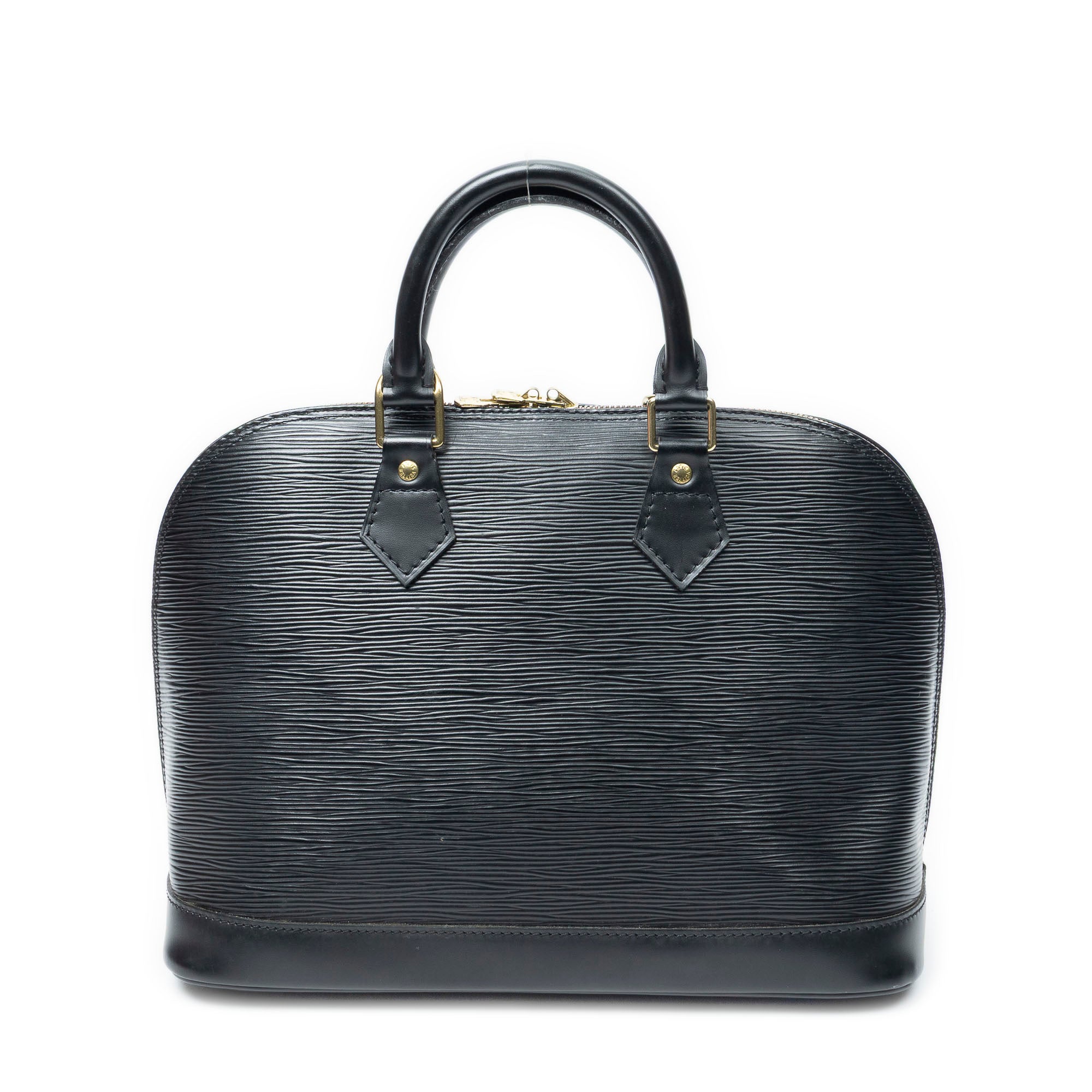 Handbag Alma PM Black Epi