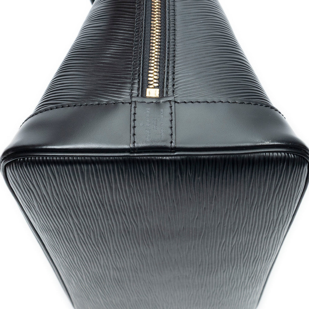 Handbag Alma PM Black Epi