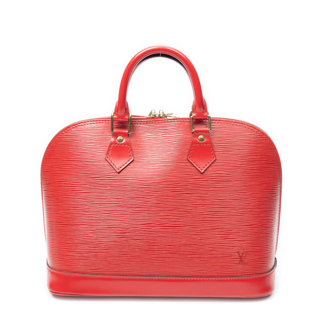 Handbag Alma PM Red Epi