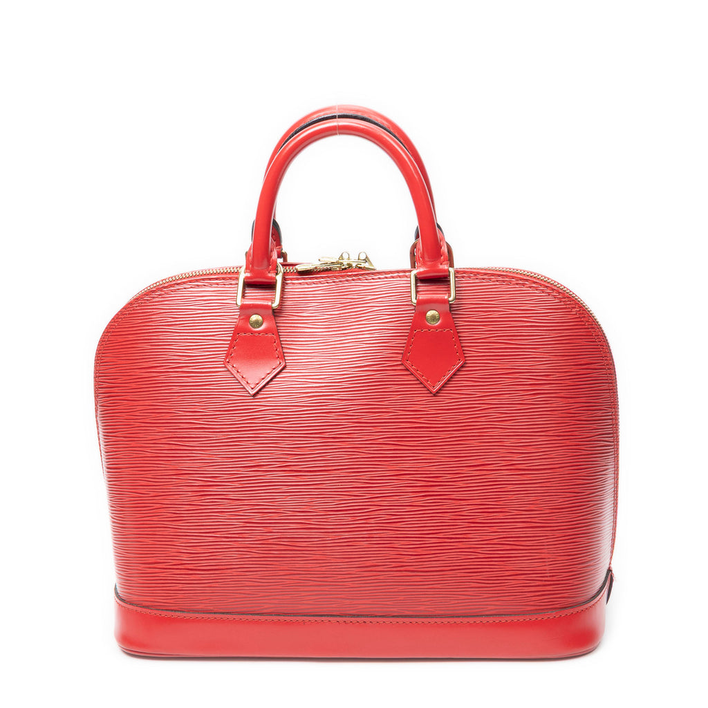 Handbag Alma PM Red Epi