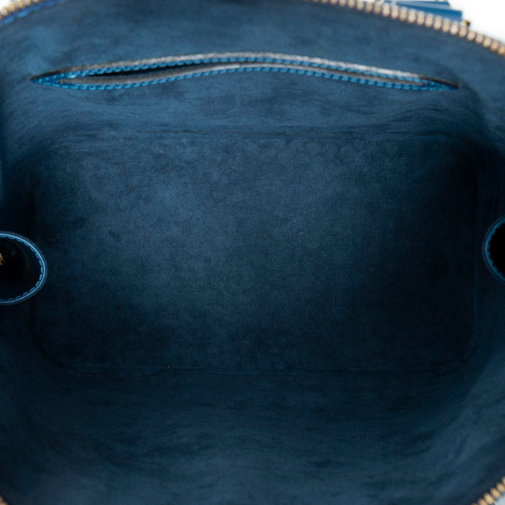 Handbag Alma PM Blue Epi