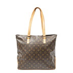 Shoulder Bag Cabas Mezzo Brown Monogram Canvas