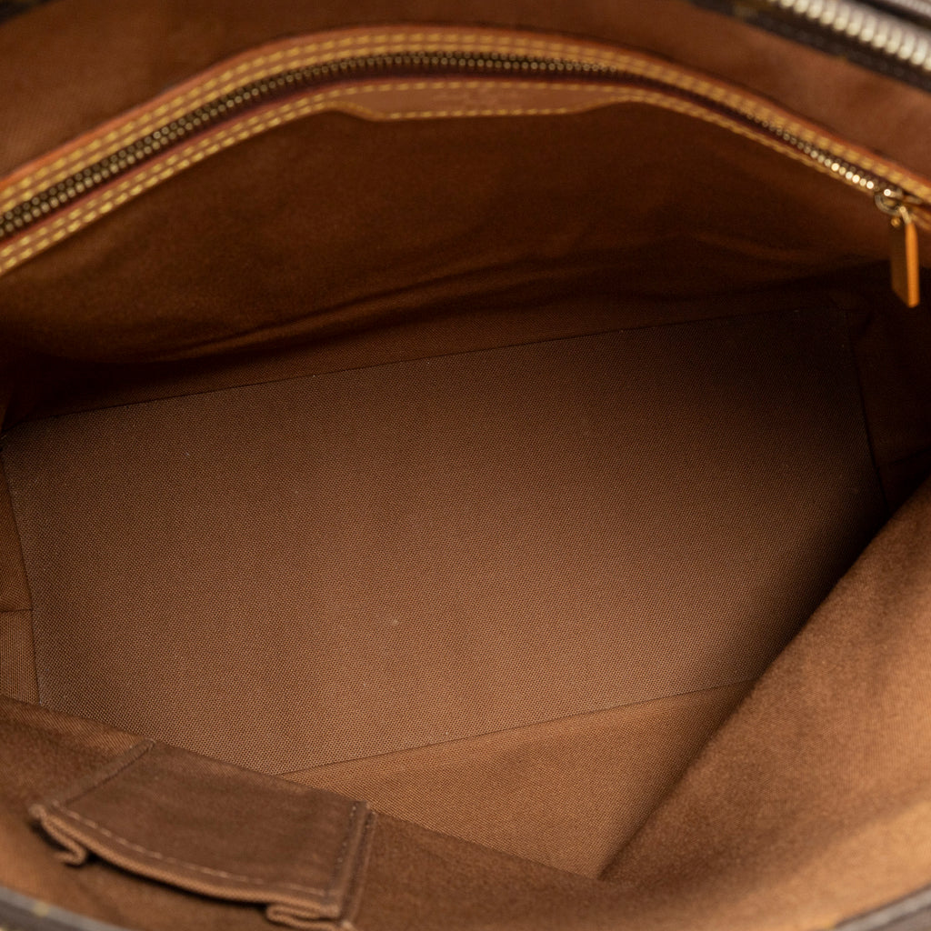Shoulder Bag Cabas Mezzo Brown Monogram Canvas
