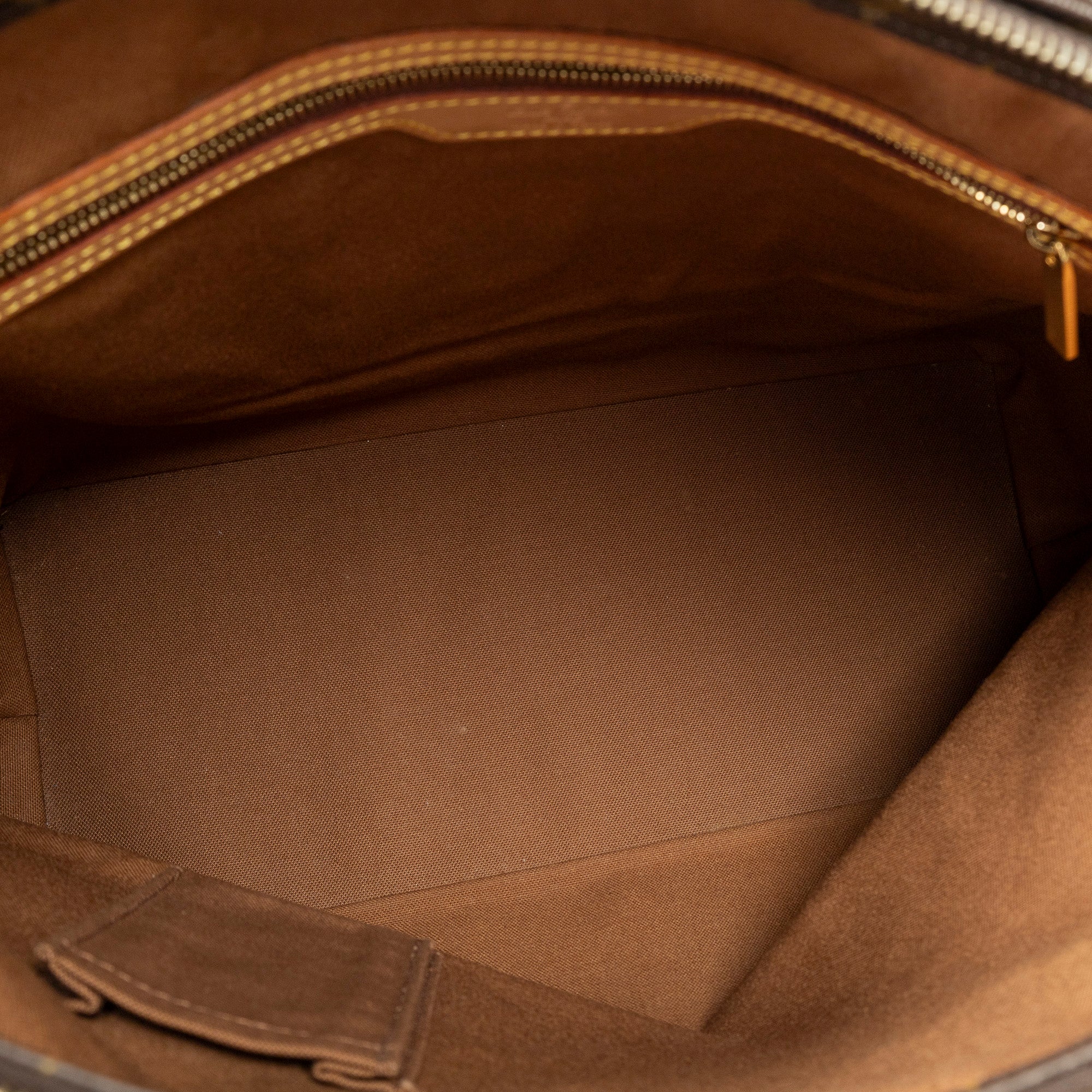 Shoulder Bag Cabas Mezzo Brown Monogram Canvas