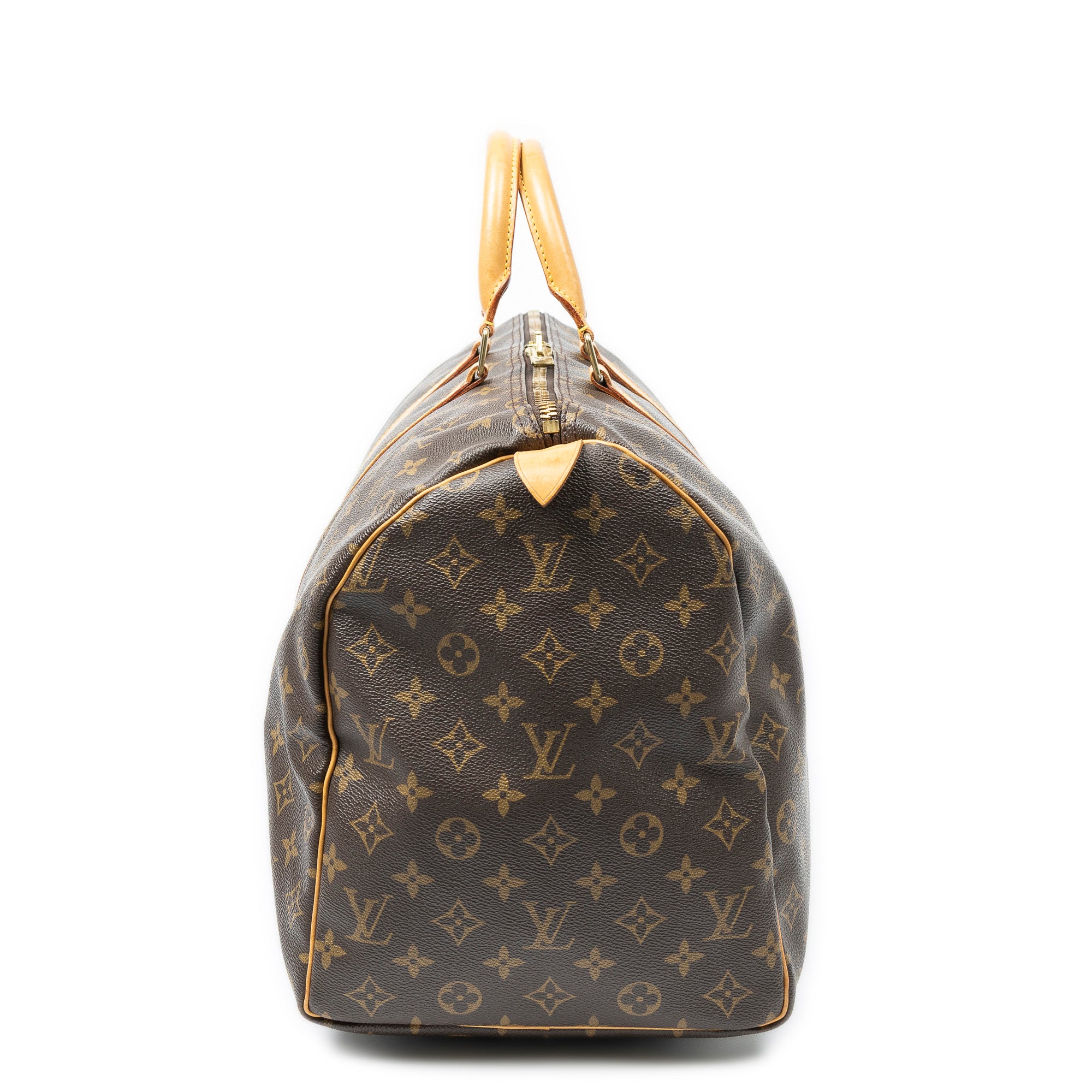 Travel Bag Keepall 50 Brown Monogram Canvas