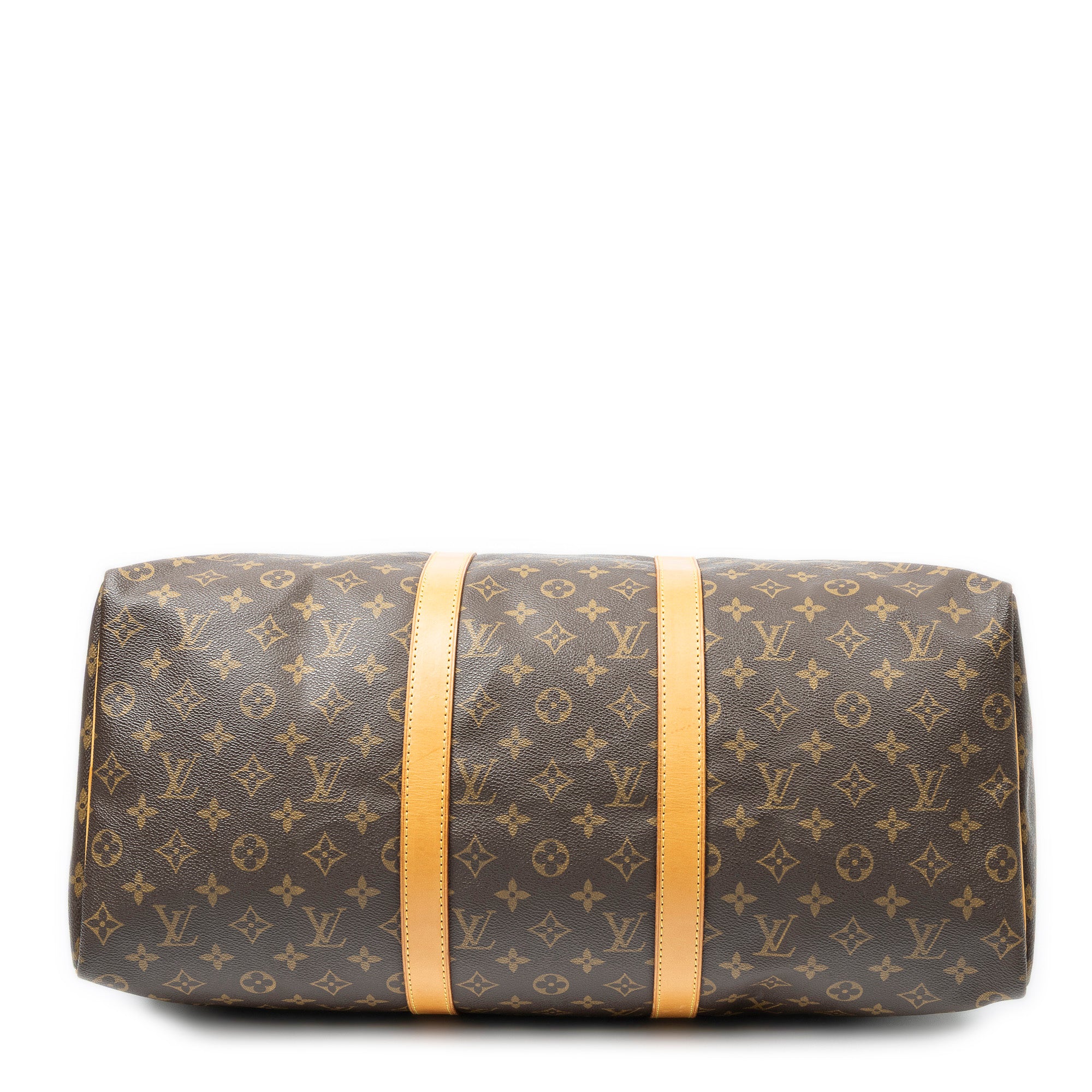 Travel Bag Keepall 50 Brown Monogram Canvas