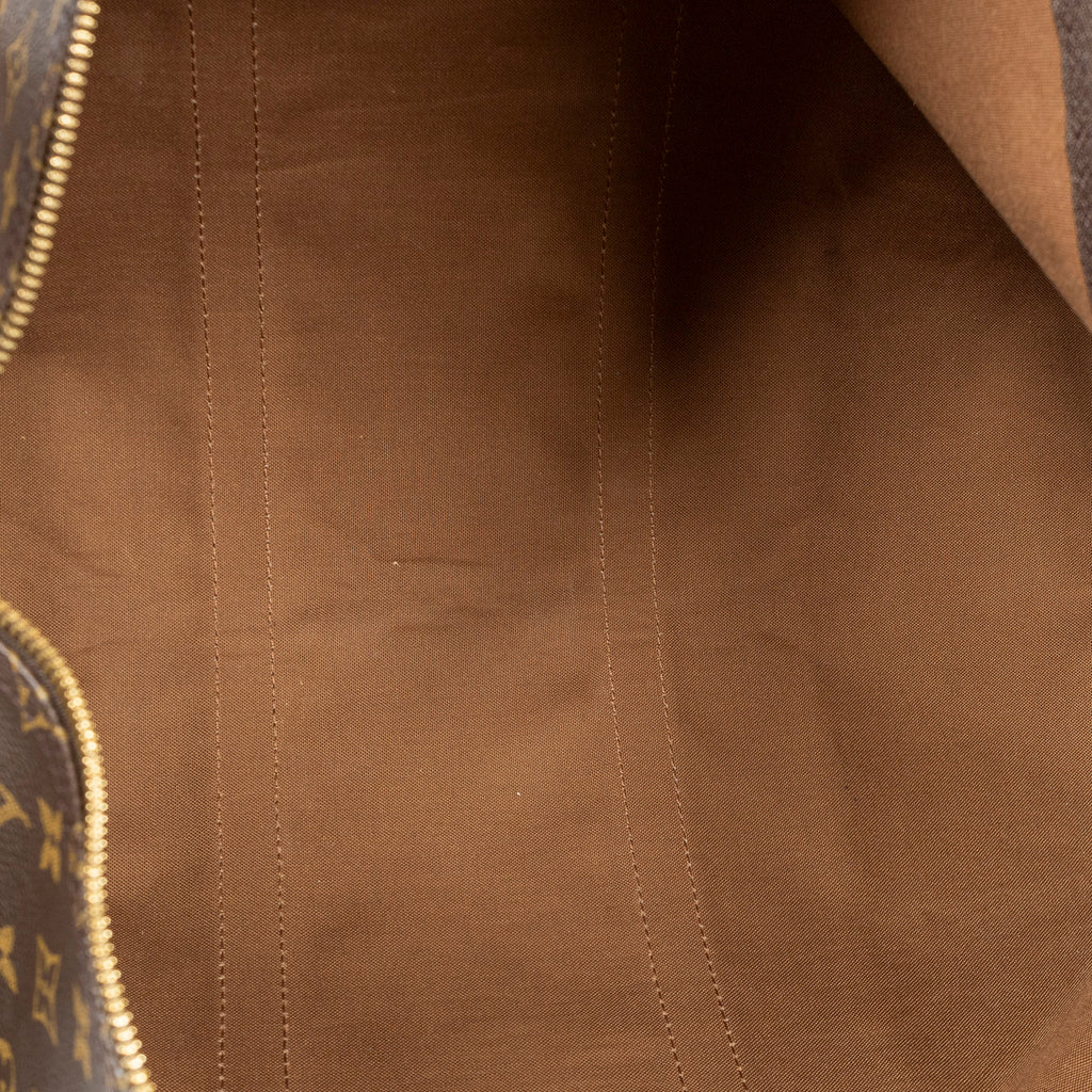 Travel Bag Keepall 50 Brown Monogram Canvas