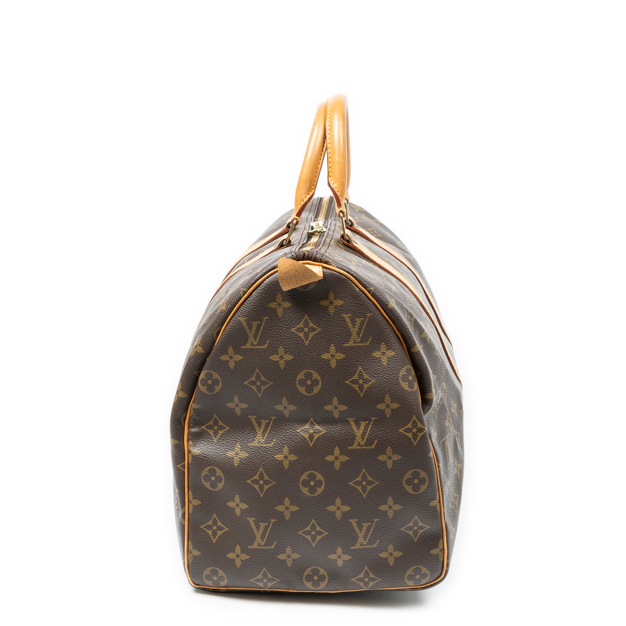 Travel Bag Keepall 50 Brown Monogram Canvas