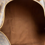 Travel Bag Keepall 50 Brown Monogram Canvas