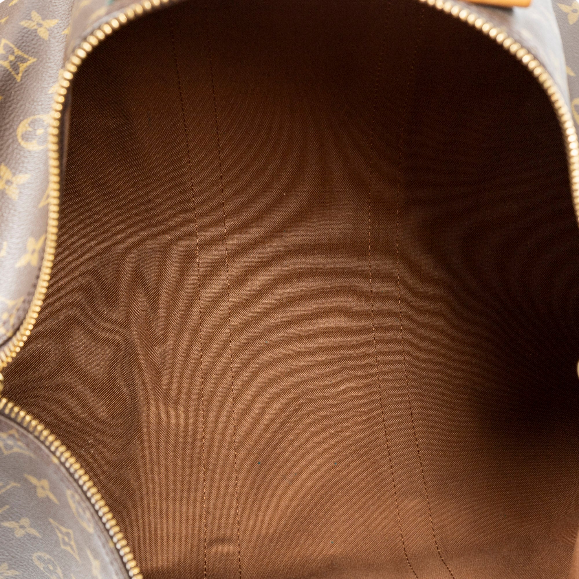 Travel Bag Keepall 50 Brown Monogram Canvas