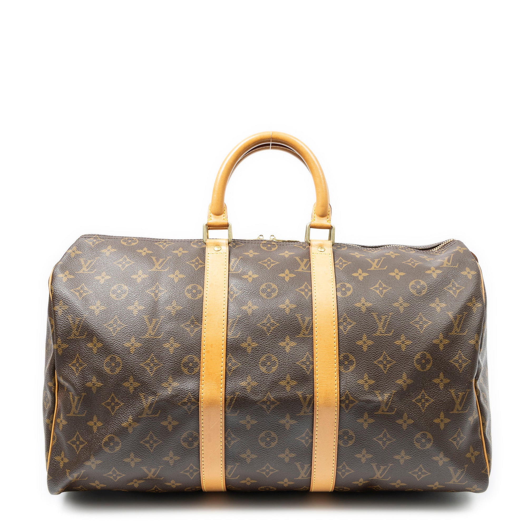 Travel Bag Keepall 45 Brown Monogram Canvas