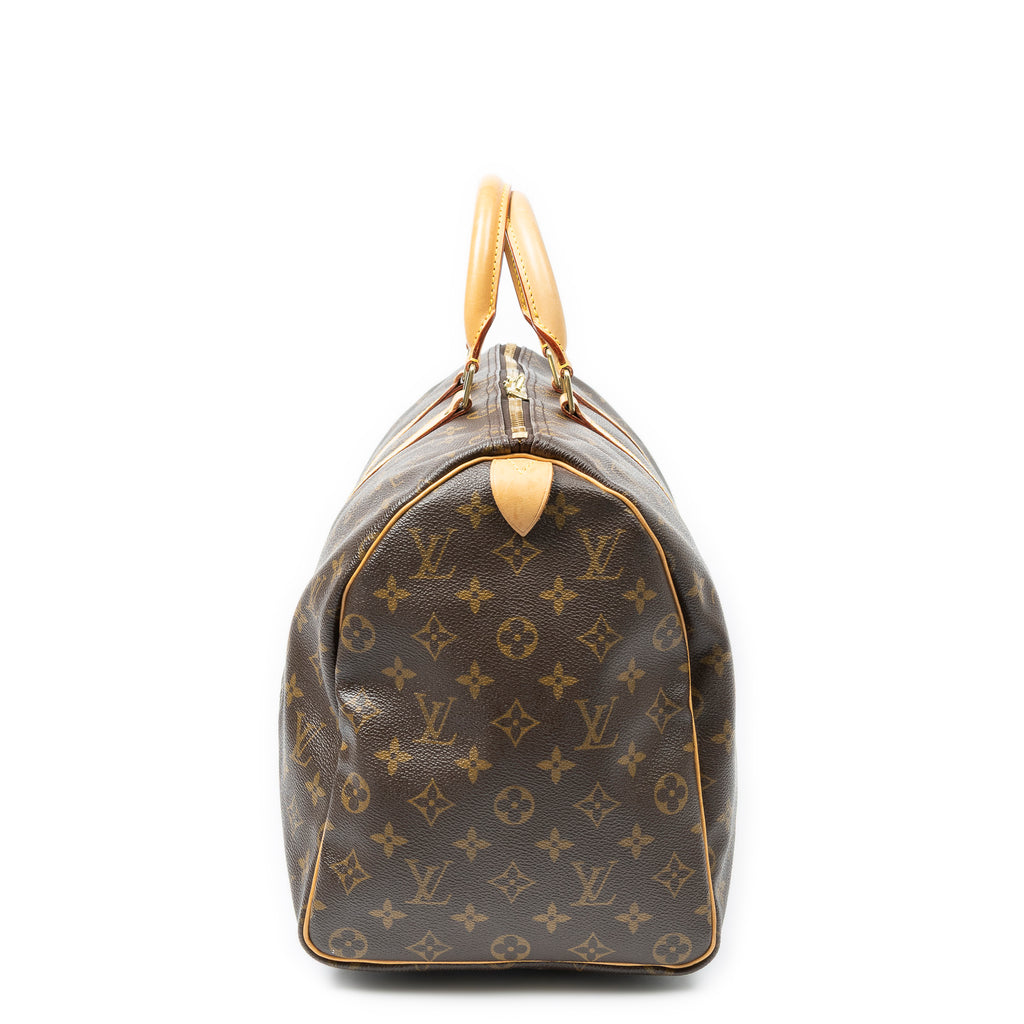 Travel Bag Keepall 45 Brown Monogram Canvas
