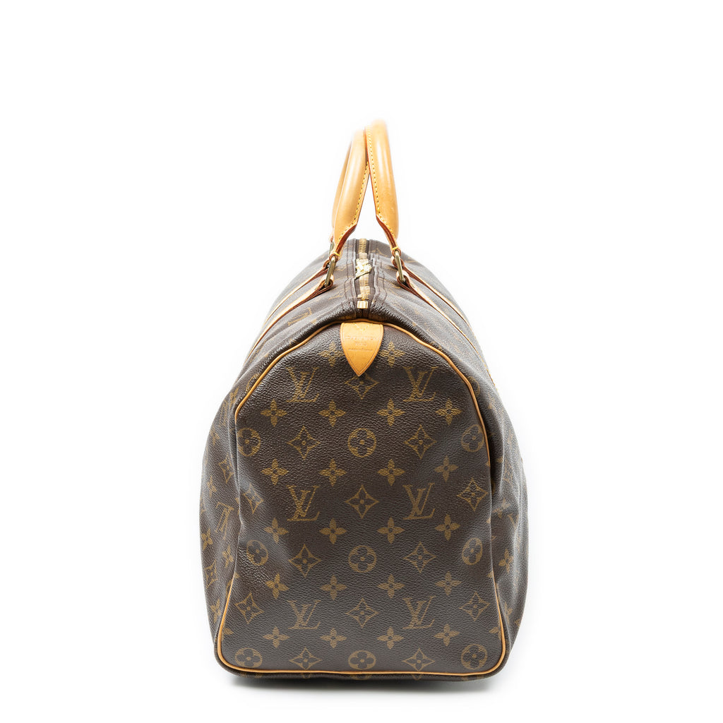 Travel Bag Keepall 45 Brown Monogram Canvas