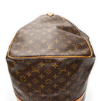 Travel Bag Keepall 55 Brown Monogram Canvas