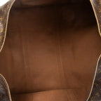 Travel Bag Keepall 55 Brown Monogram Canvas
