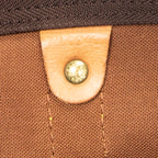 Travel Bag Keepall 55 Brown Monogram Canvas