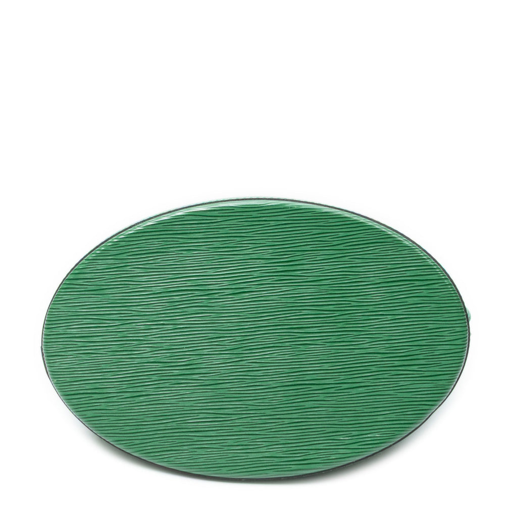 Shoulder Bag Cluny Green Epi