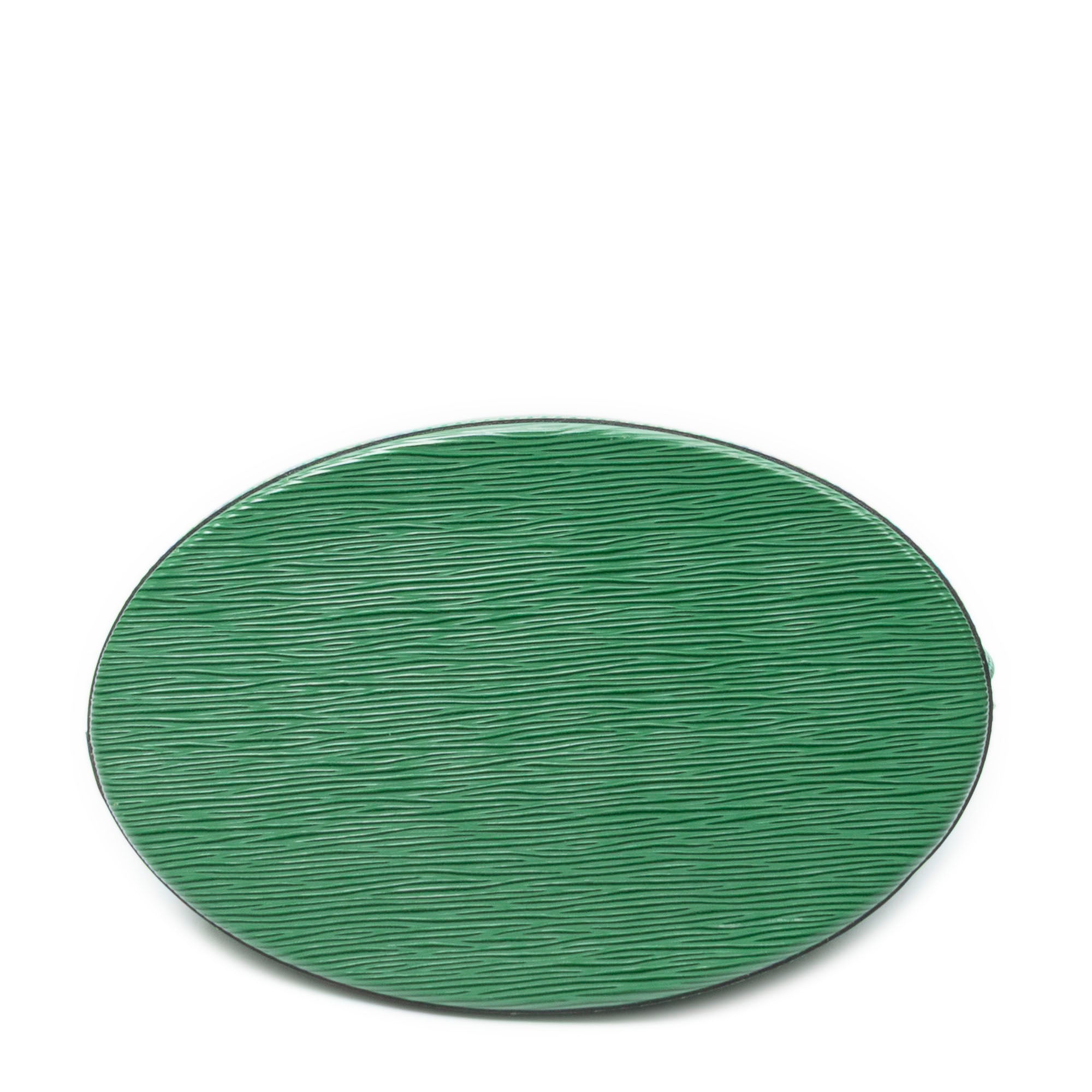 Shoulder Bag Cluny Green Epi