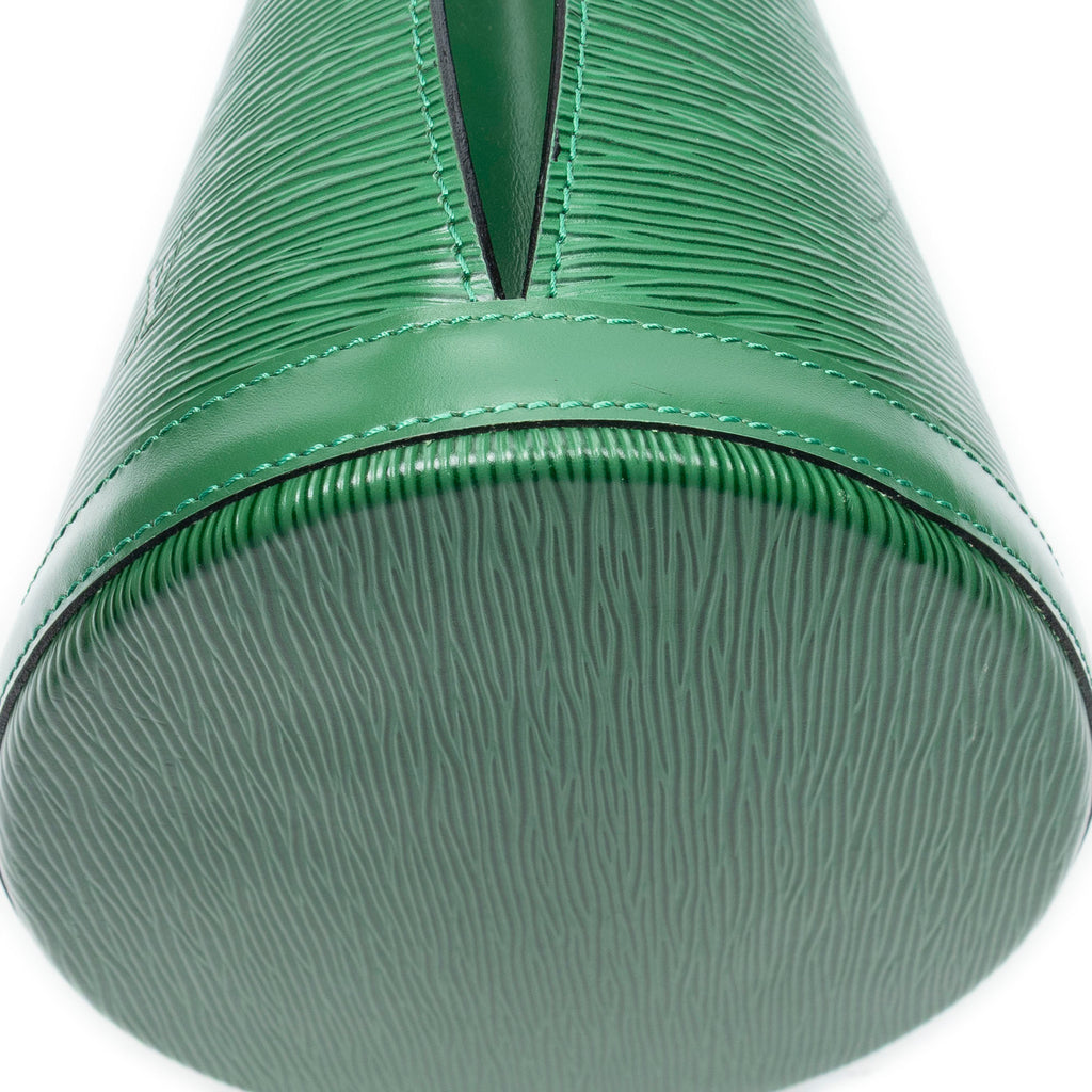 Shoulder Bag Cluny Green Epi