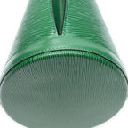 Shoulder Bag Cluny Green Epi