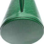 Shoulder Bag Cluny Green Epi